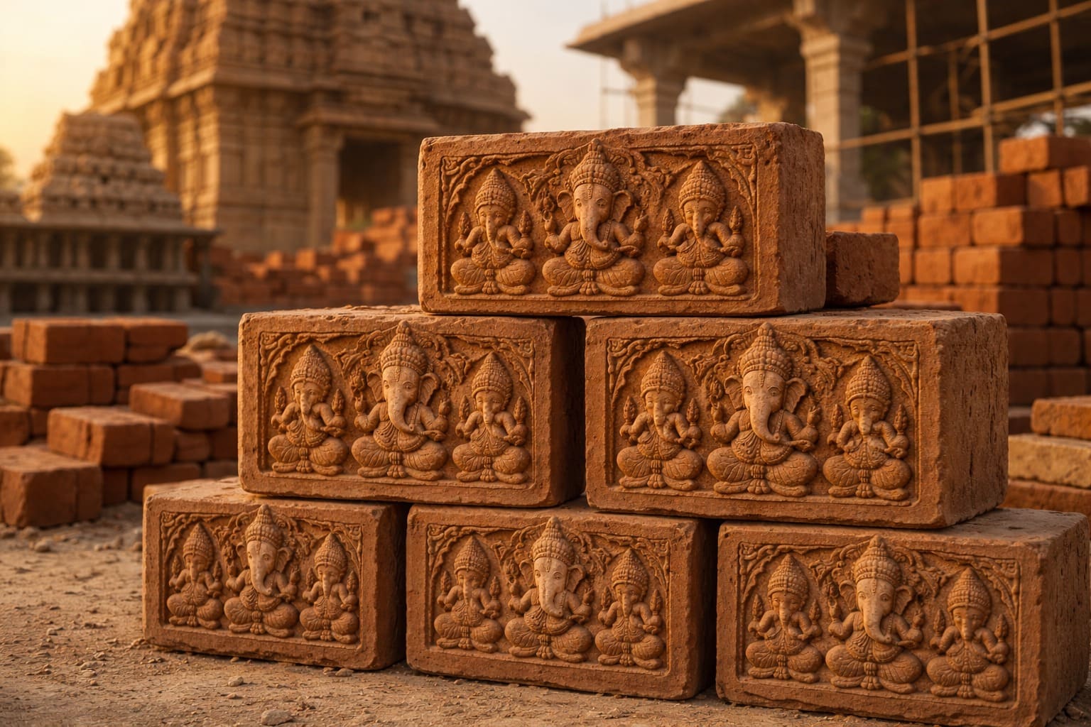 Gopuram Bricks